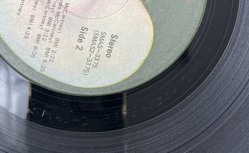 Paul & Linda McCartney RAM Apple SMAS-3375 Vinyl Lp 1971 Record Album VG - Picture 9 of 22