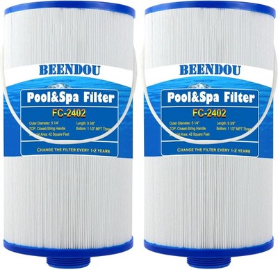 2X 303279 Spa Filter Hot Tub Filter,Replacement For FC-2402, PFF42TC-P4 78460 US