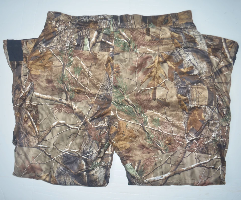Pantalones de caza Under Armour para hombre RealTree camuflados cargo talla XL x 32 Foto 2 de 4