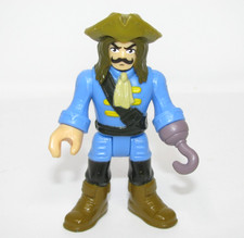 Fisher Price Imaginext Pirate Adventures Captain Hook Action Figure 3" Toy