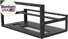 Steel Open Air Miner Stackable Mining Frame Case Rig, 6GPU/ 8GPU for Crypto Coin