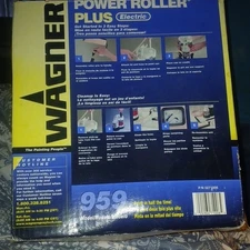WAGNER Power Roller Plus Electric 959 8 Piece System with 16ft Hose
