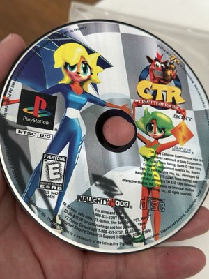 CTR Crash Team Racing PlayStation 1 1999 DISC ONLY