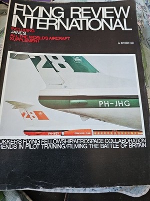VINTAGE FLYING REVIEW INTERNATIONAL - 9 AUSGABEN - 1968, 1969, 1970
