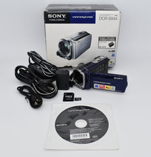 Sony Handycam DCR-SX44 Digital Video Camera Camcorder 60x Zoom Bundle - Tested