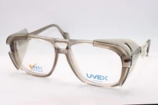 NEW UVEX SC901 SMK CRYSTAL GREY AUTHENTIC DESIGNER EYEGLASSES 56-15