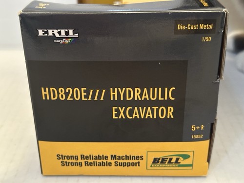 Ertl 15852 Bell HD820E Hydraulic Tracked Excavator 1/50 Die-cast - Picture 5 of 7