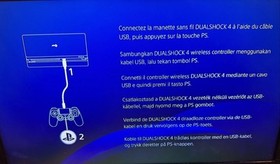 Sony PS4 PlayStation 4 Slim 1TB Console Bundle +Wireless Controller +Cords +Game