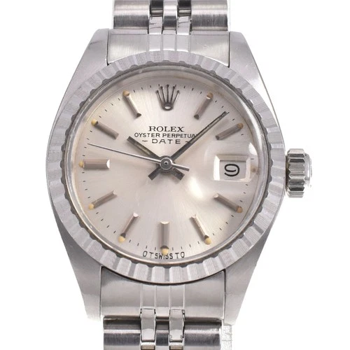 ROLEX Oyster perpetual date 6924 vintage Cal.2030 Automatic Ladies M#144933