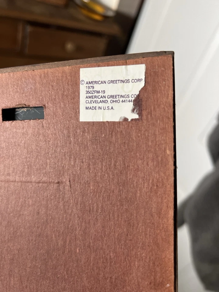 Espejo circular con marco de madera rosa American Greetings 6x8 #1mamá día de la madre de colección Foto 2 de 2