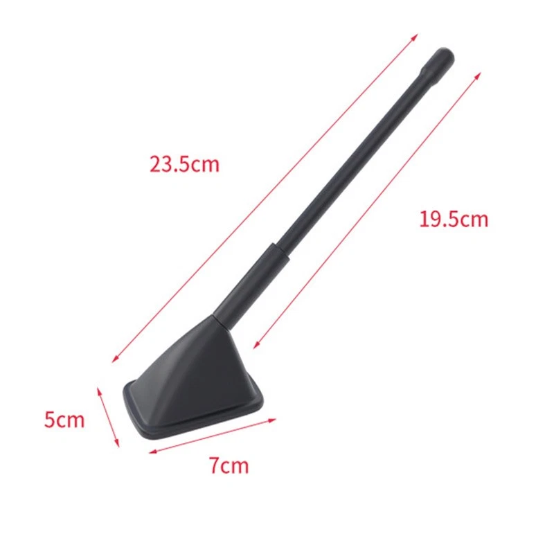 Dummy Antenna Car Decorative Self Adhesive Top Mount Roof Aerial 23cm Long - Image 2 of 4