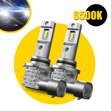 AUXITO LED Headlight 9006 Bulbs Fog Light Bulb Beam 6500K Cold High/Low White 2X