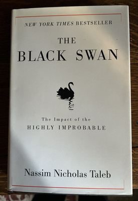 THE BLACK SWAN By Nassim Nicholas Taleb Brand New 2007, HB DJ