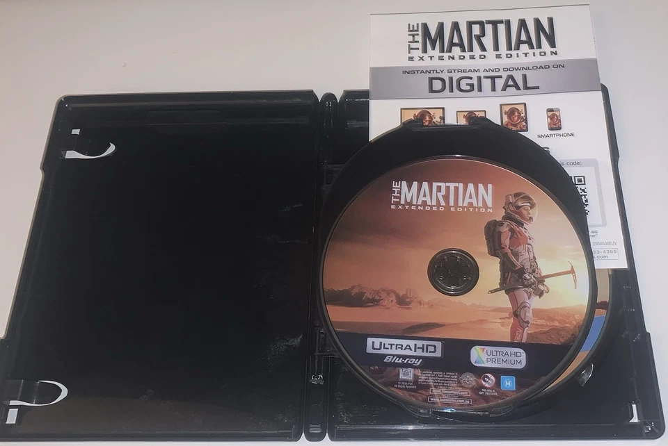 The Martian ( 4K Ultra HD + Blu-ray, 2015, Matt Damon, Extended Edition ) - Image 2 of 4