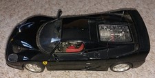 Ferrari F50 Diecast Model Car, Black, Opening Doors, Ferrari Vehicle Make