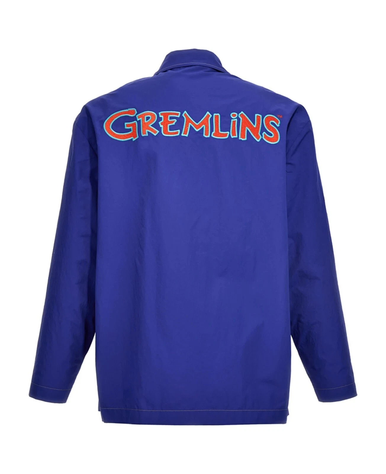 Autentica Giacca Camicia Uomo Gucci Loose Fit Gremlins Patch 738029 Nuova $2800