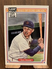 STAN MUSIAL 1987 LEAF HALL OF FAME GREATS #H4