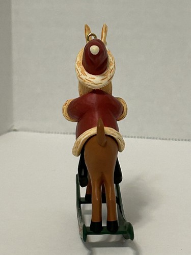 Lot Hallmark Keepsake Ornament 2001 Rocking Reindeer 2000 Kris Kringle Ski Santa - Picture 9 of 17