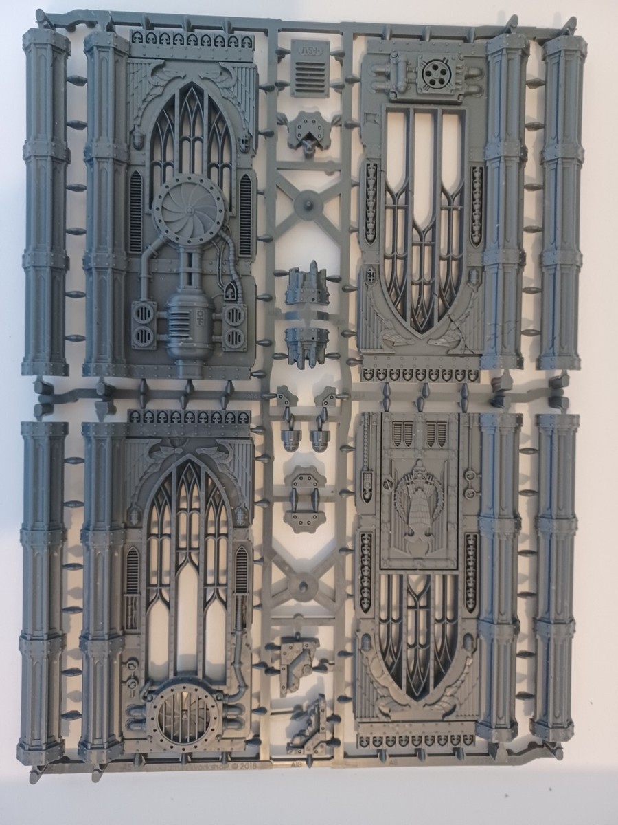 Basilicanum Terrain Sprue A-Sector Imperialis-Sanctum-Wall