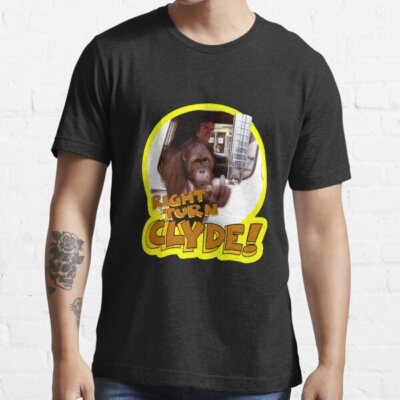70'S Eastwood Classic Every Which Way But Loose Right Turn Clyde T-Shirt