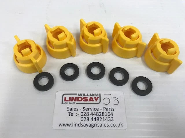 ARAG Quick Release Nozzle Cap Pack Of 5 Sprayer Nozzle Tip Allman Amazone etc