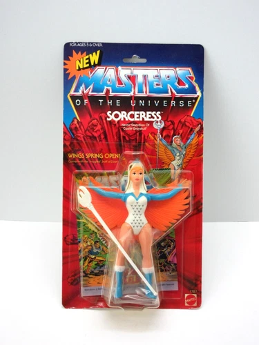 MOTU,Vintage,SORCERESS,Masters of the Universe,MOC,Sealed,figure,He Man