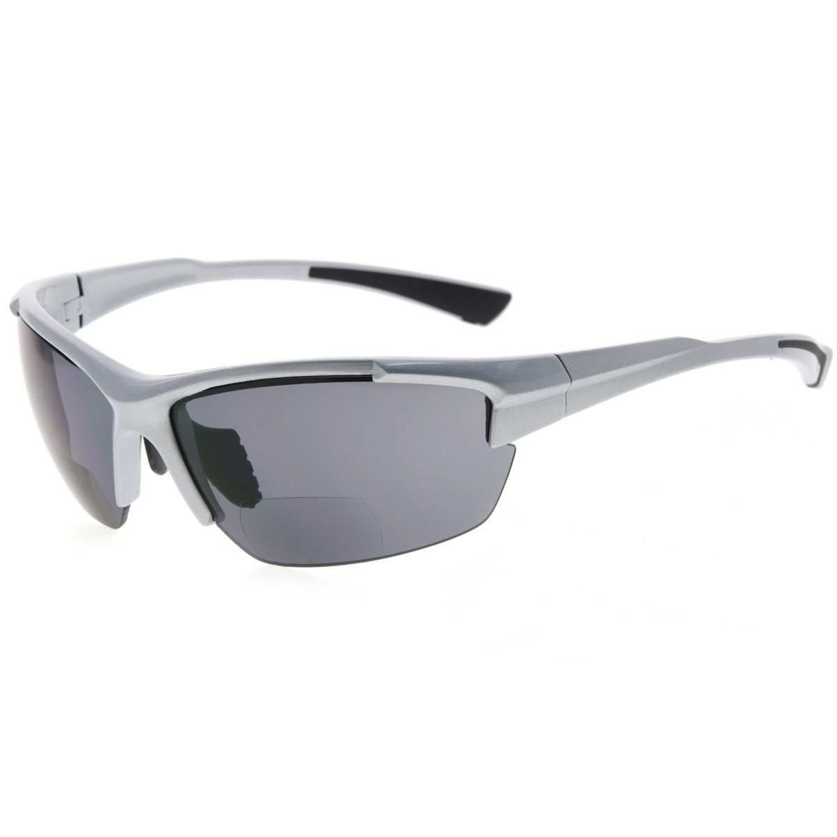 Half Rim Rectangle Bifocal Reading Sunglasses TR90 - image 13