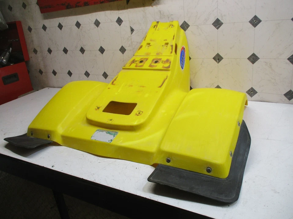 Yamaha yt125 yt 125 ytm Tri moto 1984 84 Rear fender - fender mud guard plastic - Image 4 of 4