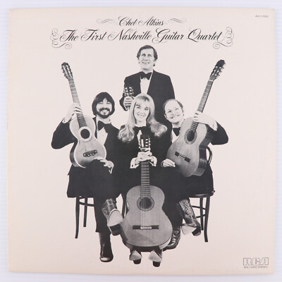 Chet Atkins   The First Nashville Guitar Quartet - 1979 12'' LP Record AHL1-3302