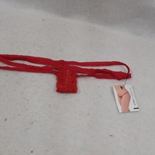 La Petite Coquette Red G-String size XL