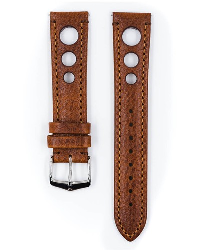 HIRSCH Rally Artisan Calf Leather Watch Strap-Buffalo Calfskin-QR+Bonus Battery - Picture 38 of 57