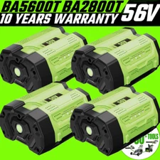 For EGO BA5600T Power+ 56V 7.5Ah POWER Lithium-Ion BA4200 BA2800T Battery 56Volt