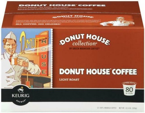Donut House Coffee, K-Cup Portion Pack 