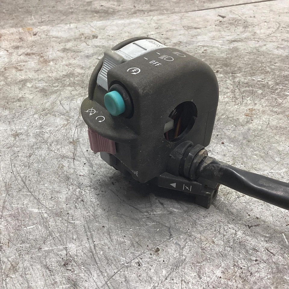 Kawasaki Prairie 700 KVF700A 2005 4x4 OEM MANILLAR IZQUIERDO INTERRUPTOR DE CONTROL Foto 3 de 4