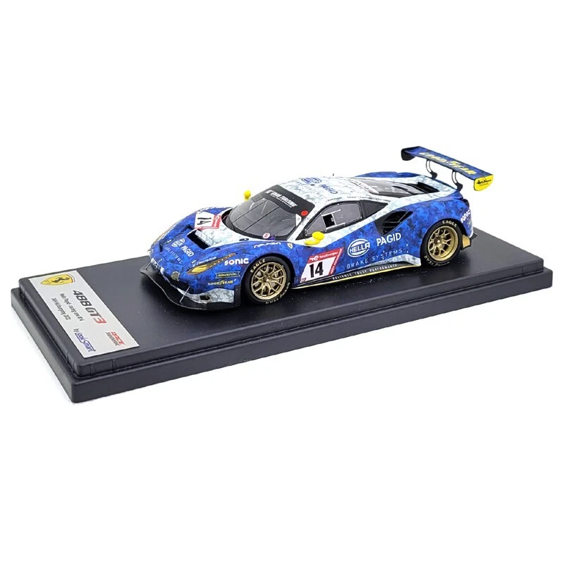 Miniature Ferrari Pur-Sang 1:43 Par Looksmart – Argent, Modélisme Statique Avec Garage
