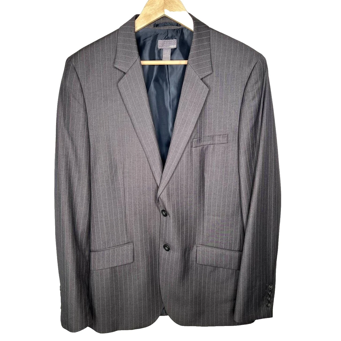 Chaquetas de traje a rayas H&M para hombres