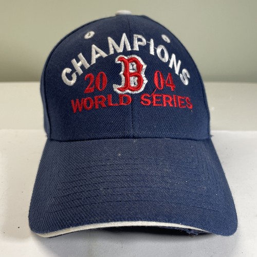Casquette baseball WORLD SERIES 2004 BOSTON RED SOX noir New Era Cap 7