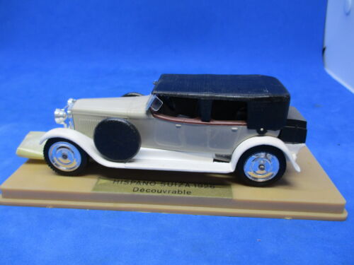 Solido1:43 Scale Die Cast Car - 1926 Hispano Suiza inc hood ornament - Afbeelding 1 van 4