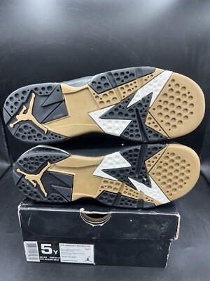 Air Jordan 7 Retro GS Golden Moments SZ 5Y/6.5 Women DS OG ALL (304774-030) Air Jordan 7 Retro GS Golden Moments SZ 5Y/6.5 Women DS OG  main image 2