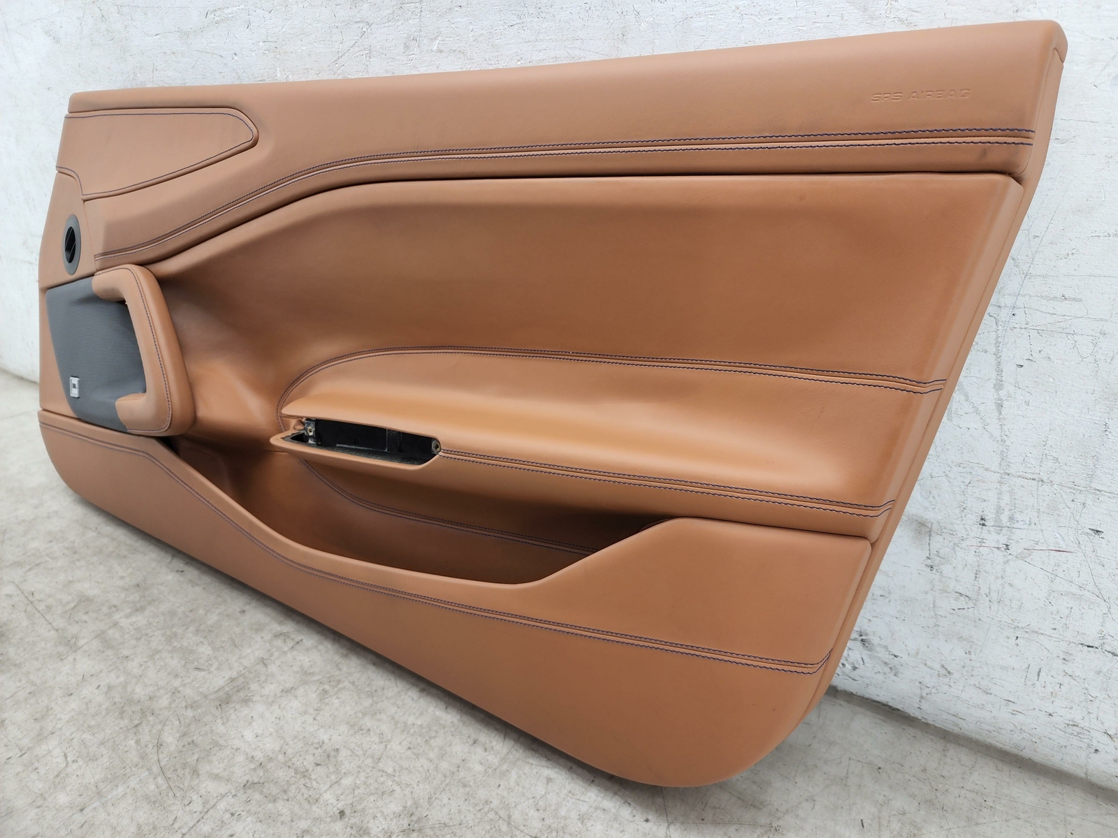 2017-2020 FERRARI GTC4LUSSO RIGHT FRONT DOOR PANEL TRIM COVER CUOIO LEATHER OEM
