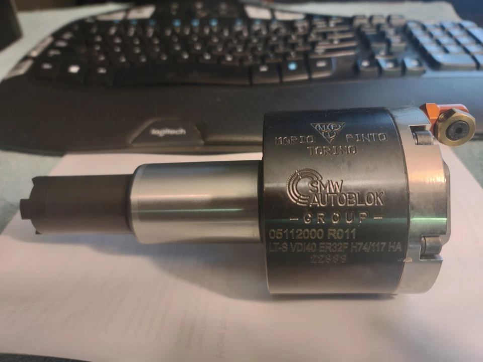 Mario Pinto/SMW Autoblok torno herramientas vivas para tornos Haas. ¡Nuevo sin usar! Foto 3 de 4