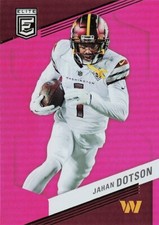 Jahan Dotson Pink Elite 2023 Football Card #42