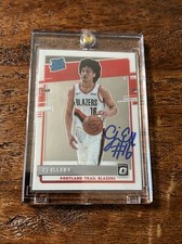 Cj Elleby Signed Donruss Optic Rookie Card Psa Dna Coa Autographed Trail Blazers