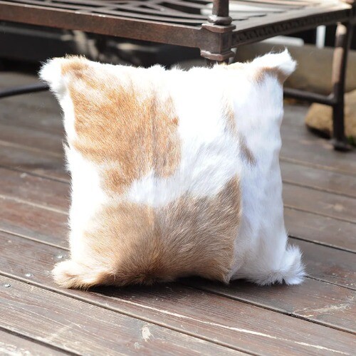Natural Color Real Lamb Fur Pillow Cover Home Decor Pillow Cover No Stuffing - Picture 6 of 28