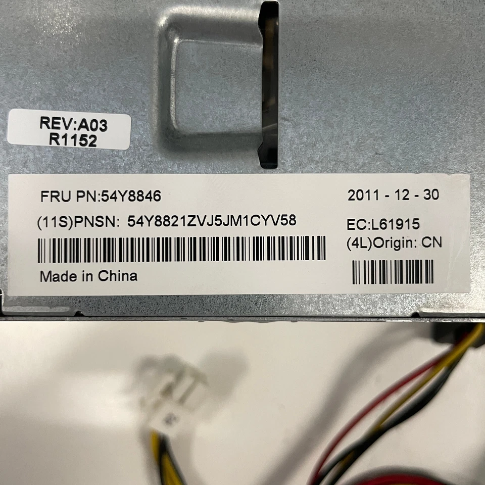 Lenovo ThinkCentre M70e M71e M72e M80 M81 M91 Series 240W PSU PS-5241-02 54Y8846 - Image 4 of 4