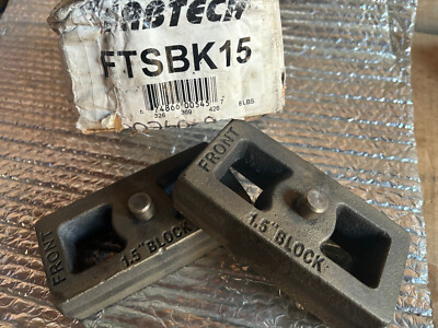 FTSBK15 - FABTECH Leaf Spring Block Kit 1 1/2'' Lift ------------------ NOS