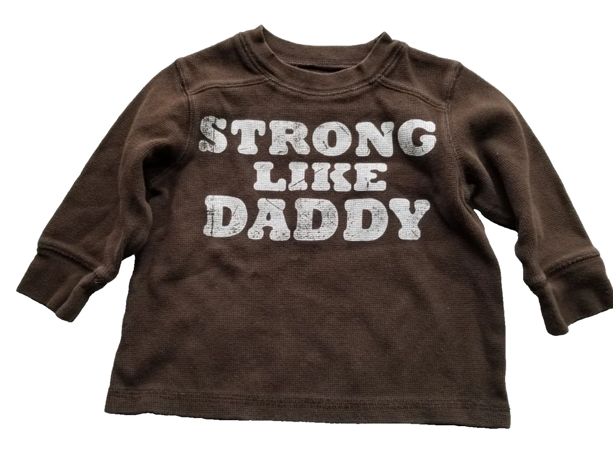 CRAZY 8 BABY BOY HENLEY BROWN SHIRT SIZE 18 24 MO eBay