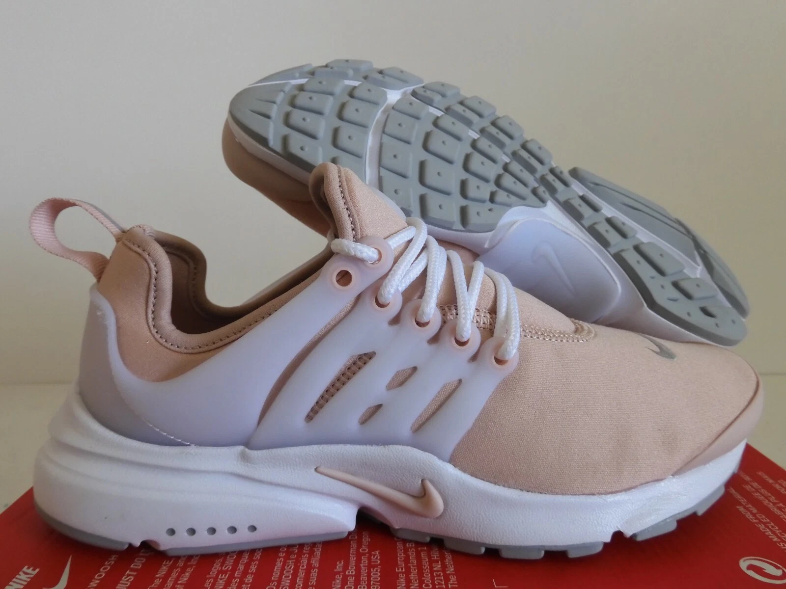 WMNS NIKE AIR PRESTO ROSA OXFORD BIANCO TAGLIA 7 [DM8328 600]