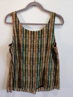 Sleeveless Spence Women's Tank Top Size L With side zipper for easy on/off
