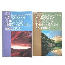 Sources / Makers of Christian Theology in America Book Lot Of 2 Paperback Books